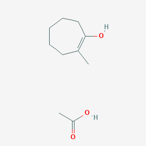 Acetic acid;2-methylcyclohepten-1-ol