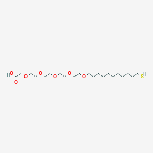 26-Sulfanyl-3,6,9,12,15-pentaoxahexacosan-1-oic acid