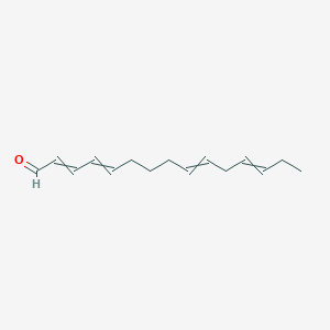 Pentadeca-2,4,9,12-tetraenal