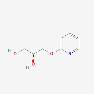 (2R)-3-[(Pyridin-2-yl)oxy]propane-1,2-diol