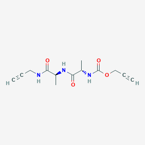 N-{[(Prop-2-yn-1-yl)oxy]carbonyl}-L-alanyl-N-prop-2-yn-1-yl-L-alaninamide