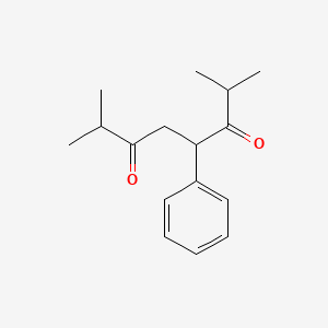 2,7-Dimethyl-4-phenyloctane-3,6-dione