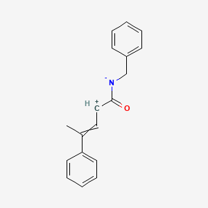 2,3-Pentadienamide, 4-phenyl-N-(phenylmethyl)-