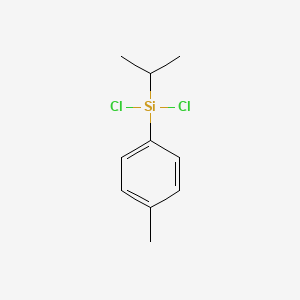 Dichloro(4-methylphenyl)(propan-2-yl)silane