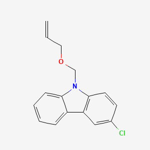 9H-Carbazole, 3-chloro-9-[(2-propenyloxy)methyl]-