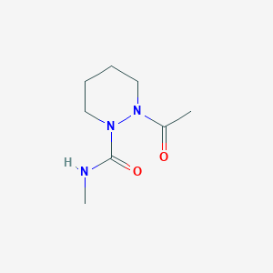 2-Acetyl-N-methyltetrahydropyridazine-1(2H)-carboxamide