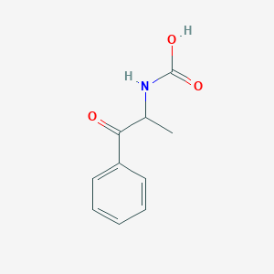 (1-Oxo-1-phenylpropan-2-yl)carbamic acid