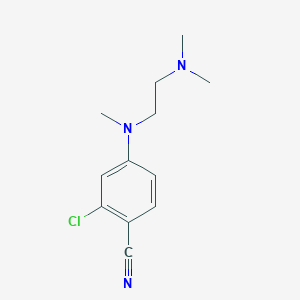 Benzonitrile, 2-chloro-4-[[2-(dimethylamino)ethyl]methylamino]-