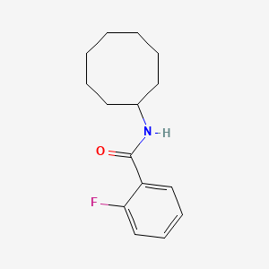 N-cyclooctyl-2-fluorobenzamide