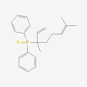 (3,7-Dimethylocta-1,6-dien-3-yl)(diphenyl)sulfanylidene-lambda~5~-phosphane