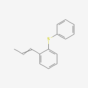 1-(Phenylsulfanyl)-2-(prop-1-en-1-yl)benzene