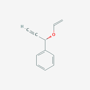 [(1S)-1-(Ethenyloxy)prop-2-yn-1-yl]benzene