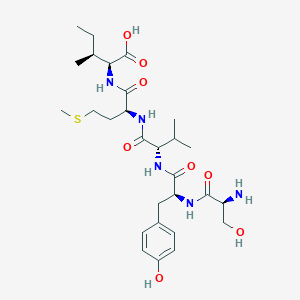 L-Seryl-L-tyrosyl-L-valyl-L-methionyl-L-isoleucine