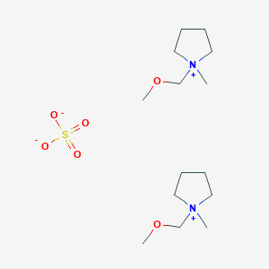 Bis[1-(methoxymethyl)-1-methylpyrrolidin-1-ium] sulfate