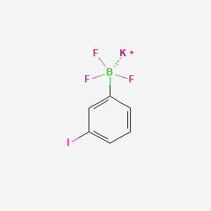 molecular formula C6H4BF3IK B1421233 3-碘苯基三氟硼酸钾 CAS No. 1189097-36-6