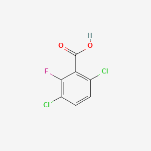 molecular formula C7H3Cl2FO2 B1421238 3,6-Dichloro-2-fluorobenzoic acid CAS No. 916420-62-7