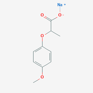 molecular formula C10H11NaO4 B142124 乳糖醇 CAS No. 150436-68-3