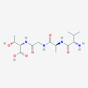 L-Valyl-L-alanylglycyl-L-threonine