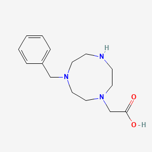 (4-Benzyl-1,4,7-triazonan-1-yl)acetic acid