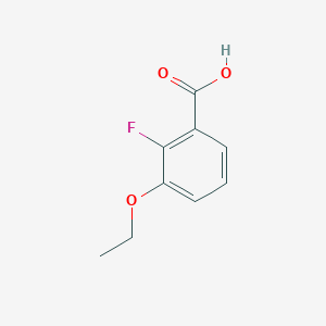 molecular formula C9H9FO3 B1421271 3-Ethoxy-2-fluorobenzoic acid CAS No. 1033201-71-6