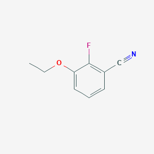 molecular formula C9H8FNO B1421277 3-乙氧基-2-氟苯甲腈 CAS No. 1033202-20-8