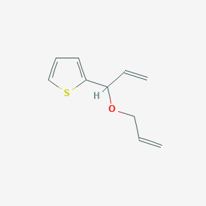 2-{1-[(Prop-2-en-1-yl)oxy]prop-2-en-1-yl}thiophene