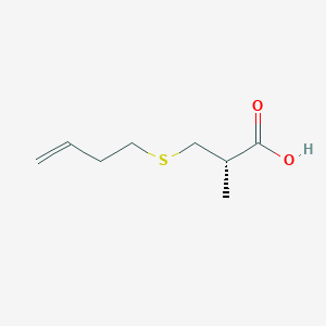 (2S)-3-[(But-3-en-1-yl)sulfanyl]-2-methylpropanoic acid