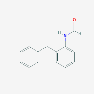 molecular formula C15H15NO B14213173 N-[2-(2-Methylbenzyl)phenyl]formamide CAS No. 830324-26-0