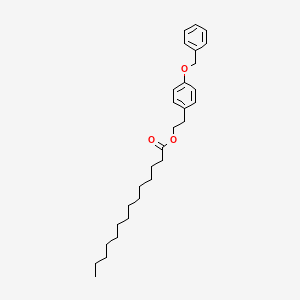 2-[4-(Benzyloxy)phenyl]ethyl tetradecanoate