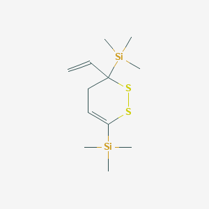 Silane, (3-ethenyl-3,4-dihydro-1,2-dithiin-3,6-diyl)bis[trimethyl-