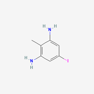 5-Iodo-2-methylbenzene-1,3-diamine