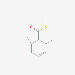 S-Methyl 2,6,6-trimethylcyclohex-3-ene-1-carbothioate