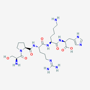 L-Histidine, L-seryl-L-prolyl-L-arginyl-L-lysyl-