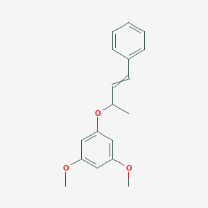 1,3-Dimethoxy-5-[(4-phenylbut-3-en-2-yl)oxy]benzene