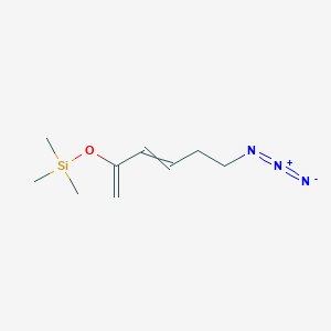 [(6-Azidohexa-1,3-dien-2-yl)oxy](trimethyl)silane