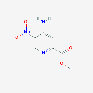 B1421351 Methyl 4-amino-5-nitropyridine-2-carboxylate CAS No. 850544-21-7