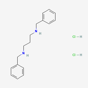 B1421352 N1,N3-dibenzylpropane-1,3-diamine dihydrochloride CAS No. 59211-73-3