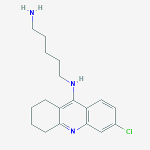 6-Chloro-9-(5-aminopentylamino)-1,2,3,4-tetrahydroacridine