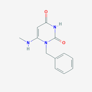 1-Benzyl-6-(methylamino)pyrimidine-2,4-dione