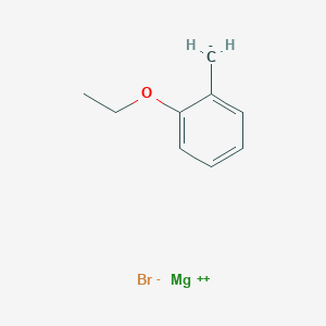 molecular formula C9H11BrMgO B14213716 Magnesium bromide (2-ethoxyphenyl)methanide (1/1/1) CAS No. 800408-14-4