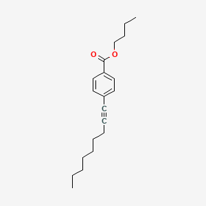 molecular formula C20H28O2 B14213732 Butyl 4-(non-1-YN-1-YL)benzoate CAS No. 827028-23-9