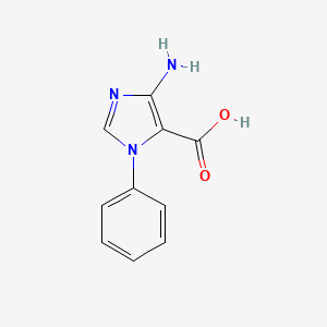 4-Amino-1-phenyl-1H-imidazole-5-carboxylic acid