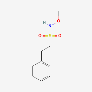 N-Methoxy-2-phenylethane-1-sulfonamide