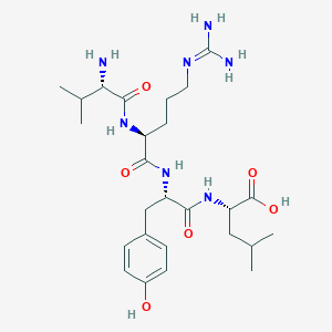 L-Valyl-N~5~-(diaminomethylidene)-L-ornithyl-L-tyrosyl-L-leucine