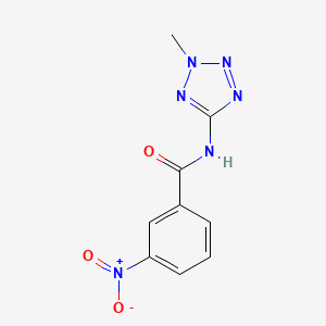 N-(2-methyltetrazol-5-yl)-3-nitrobenzamide