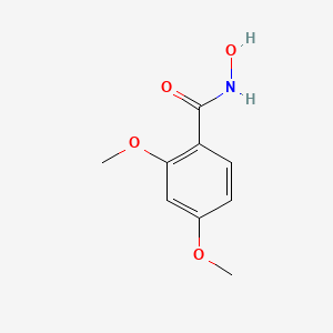 molecular formula C9H11NO4 B14213905 N-Hydroxy-2,4-dimethoxybenzamide CAS No. 568587-50-8