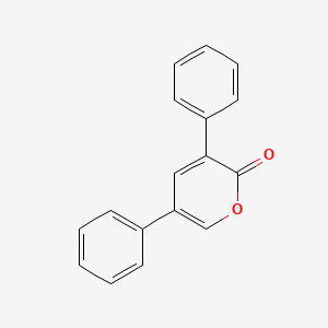 molecular formula C17H12O2 B14213921 3,5-Diphenyl-2H-pyran-2-one CAS No. 804476-01-5