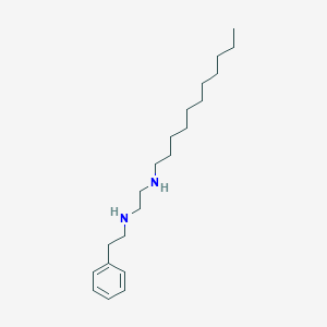 molecular formula C21H38N2 B14213934 N~1~-(2-Phenylethyl)-N~2~-undecylethane-1,2-diamine CAS No. 627521-02-2