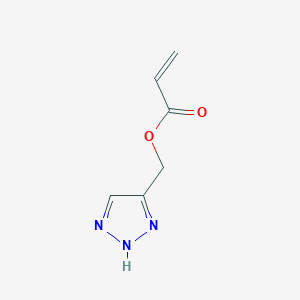 molecular formula C6H7N3O2 B14213975 (2H-1,2,3-Triazol-4-yl)methyl prop-2-enoate CAS No. 779354-77-7