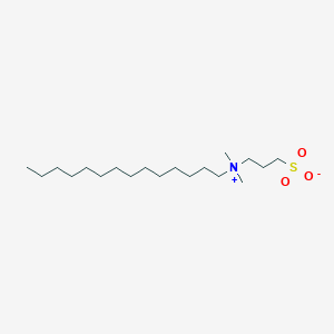 molecular formula C19H41NO3S B014214 N-十四烷基-N,N-二甲基-3-铵基-1-丙烷磺酸盐 CAS No. 14933-09-6